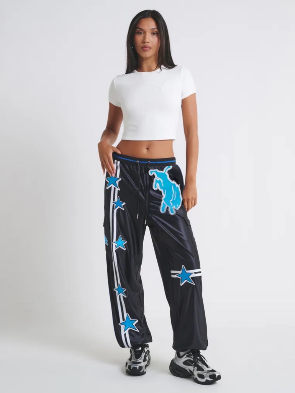 OFF SEASON Unisex Black Detroit Lions Track Pants